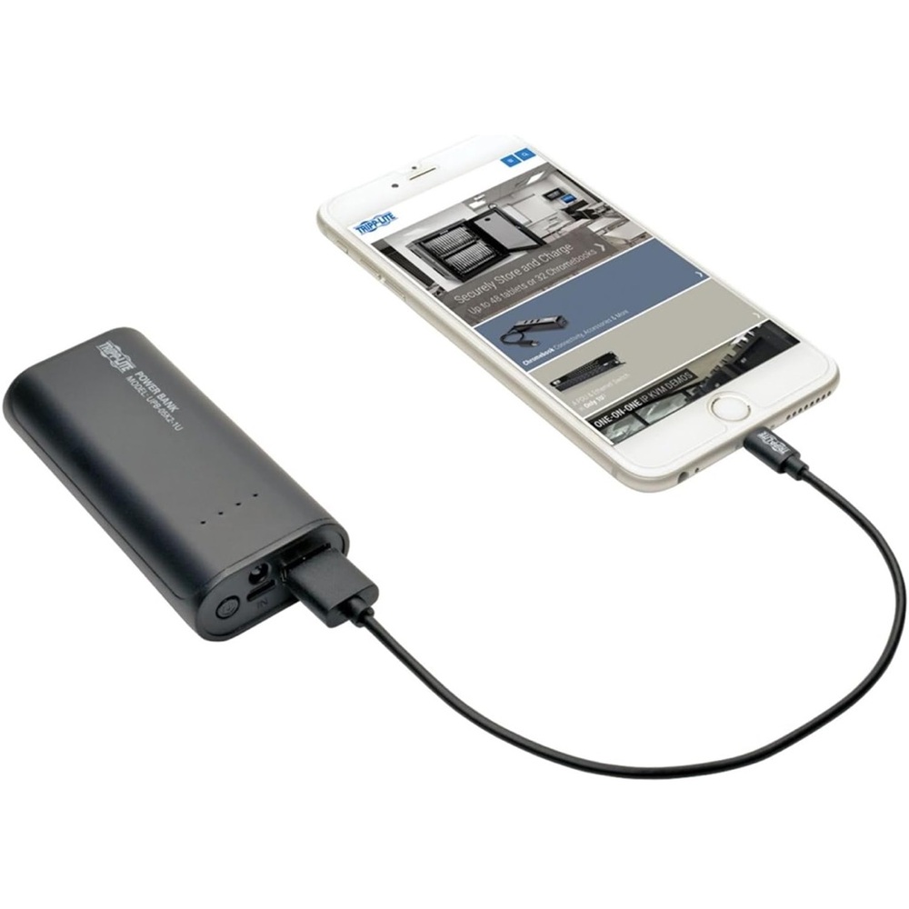 NIB 🔋 TRIPP LITE Portable 5200mAh Mobile Power Bank USB Battery Charger